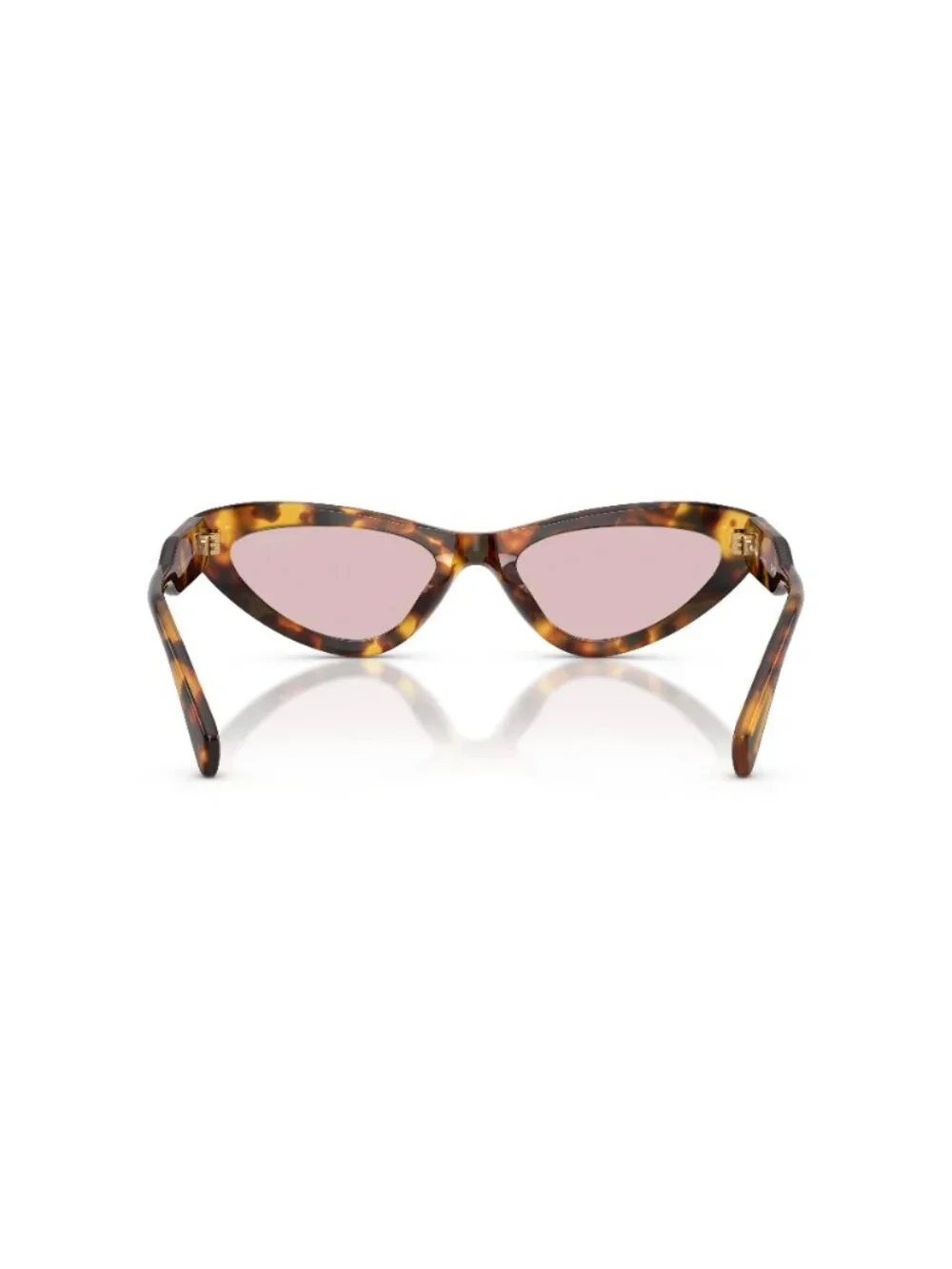 New Miu Miu Women's Sunglasses Havana Pink Lens Acetate Frame MU B11SU 14L4I0 55
